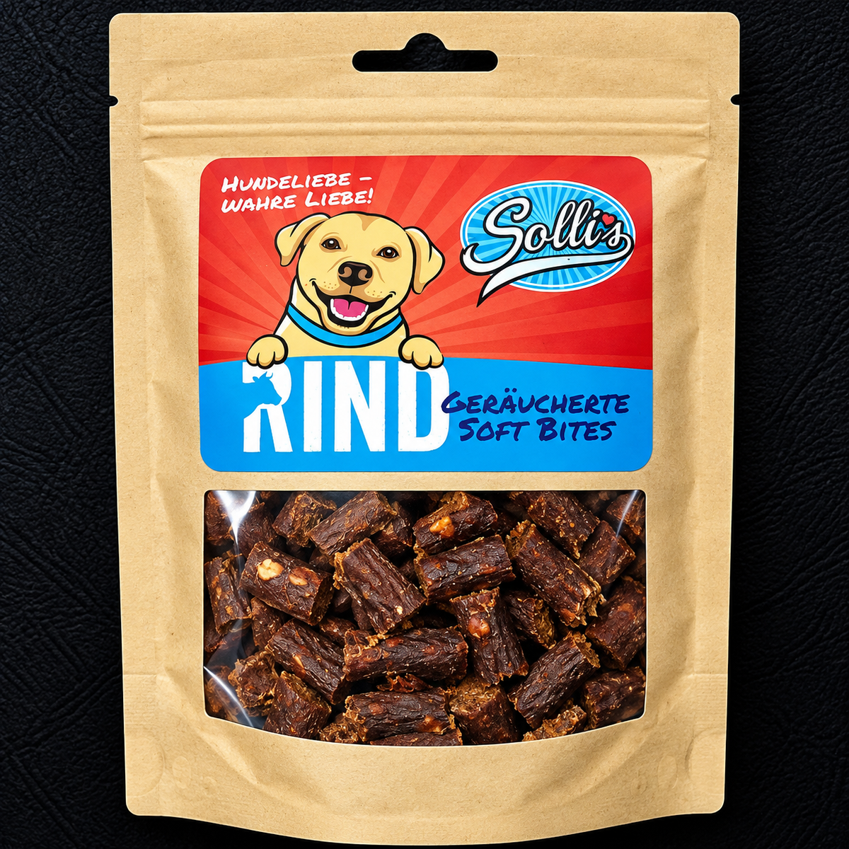 Friandises pour chien au bœuf Soft-Bites - Sollis