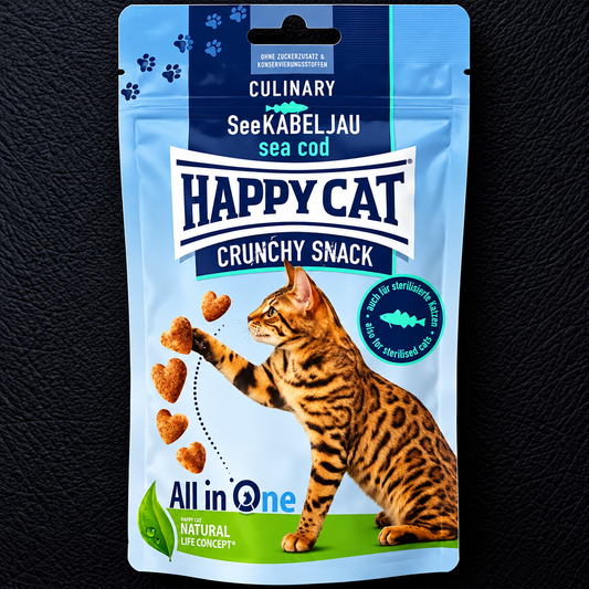 Katzen-Snack Culinary Crunchy Snack See-Kabeljau - Happy Cat